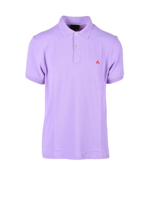 Peuterey Purple Polyamide Polo Shirt