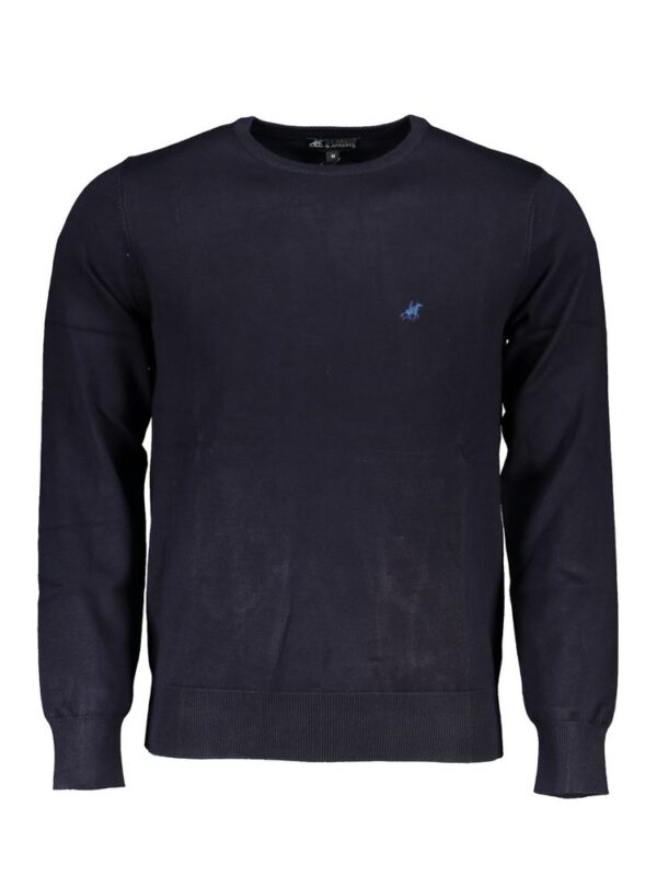 U.S. Grand Polo Blue Nylon Sweater