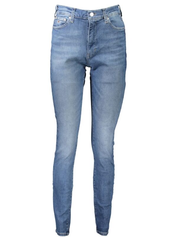 Tommy Hilfiger Blue Cotton Jeans & Pant
