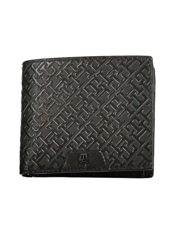 Tommy Hilfiger Sleek Bifold Leather Wallet with Coin Purse