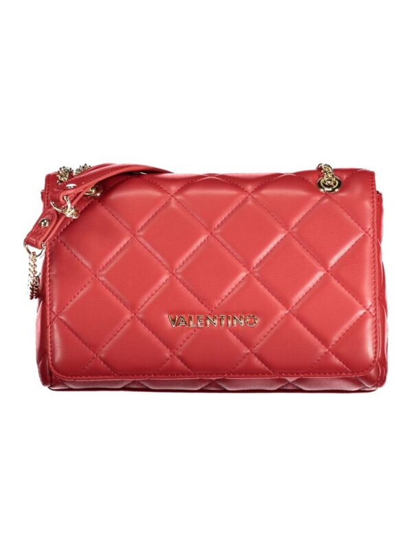 Mario Valentino Red Polyethylene Handbag