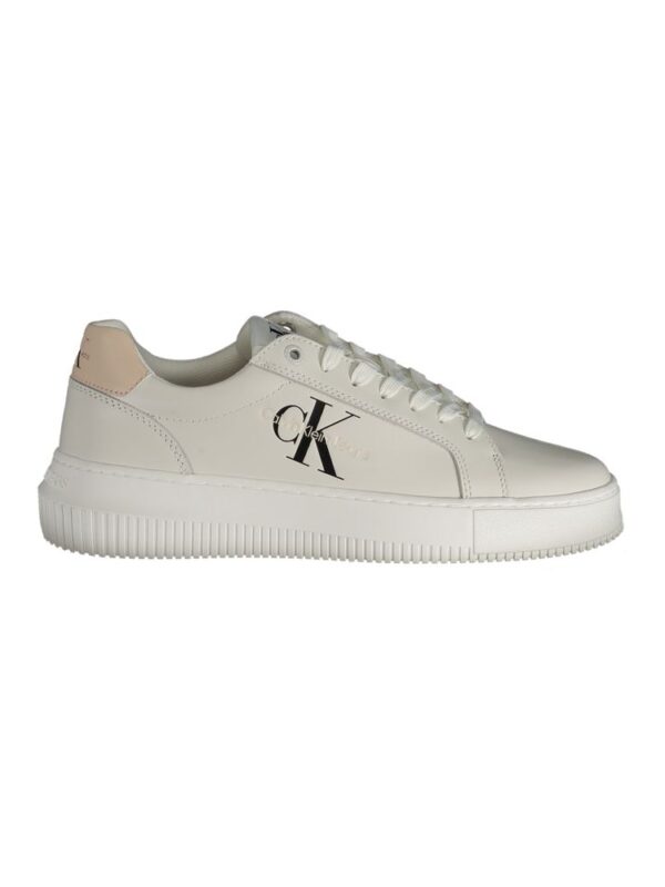 Calvin Klein White Polyester Sneaker