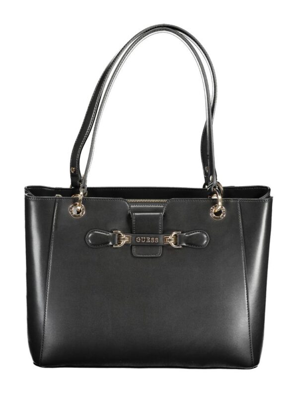 Guess Jeans Black Polyethylene Handbag