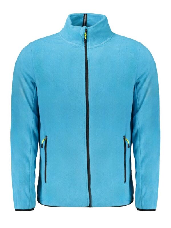 Norway 1963 Light Blue Polyester Men Sweater