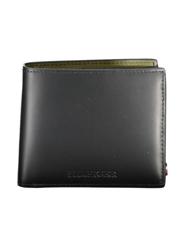 Tommy Hilfiger Black Leather Wallet