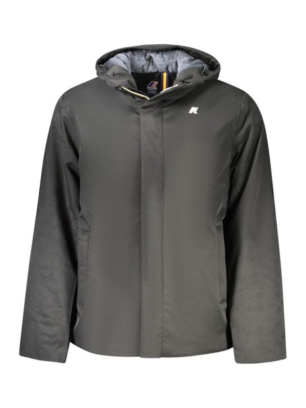 K-WAY Black Polyester Men Jacket