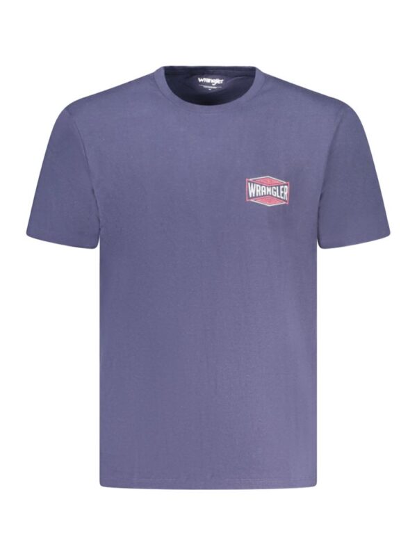 Wrangler Blue Cotton T-Shirt