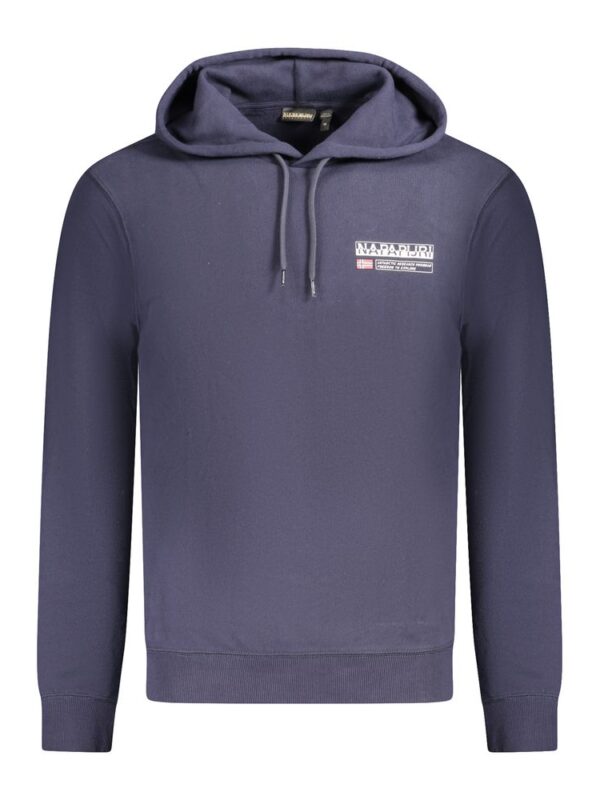 Napapijri Blue Cotton Men Sweater