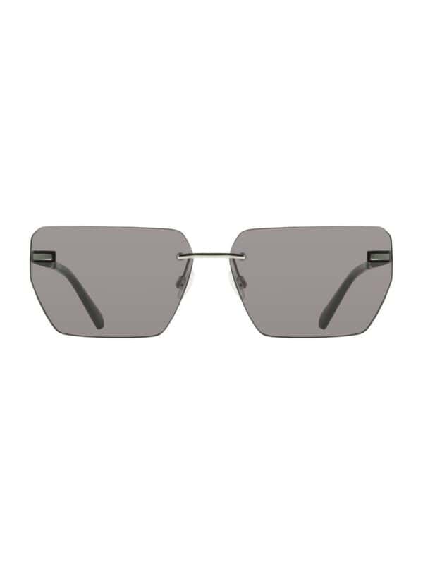 High-end sunglasses with dark polarized lenses, sleek design, and lightweight frame for stylish sun protection. Perfect for fashion-forward individuals seeking premium eyewear.