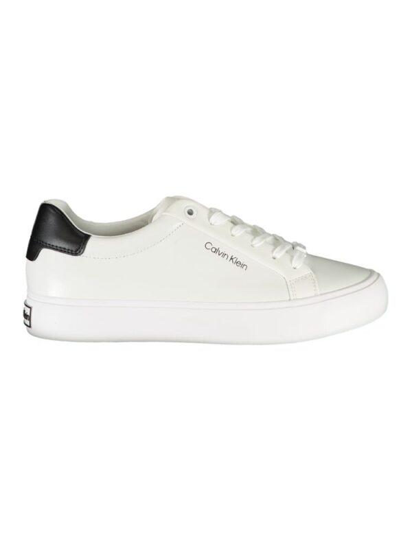 Calvin Klein White Polyester Sneaker