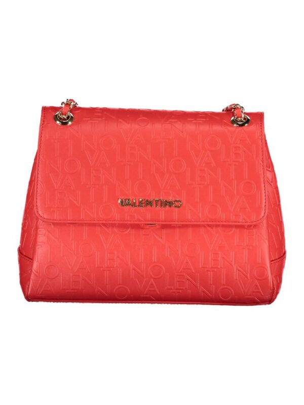 Mario Valentino Red Polyethylene Handbag