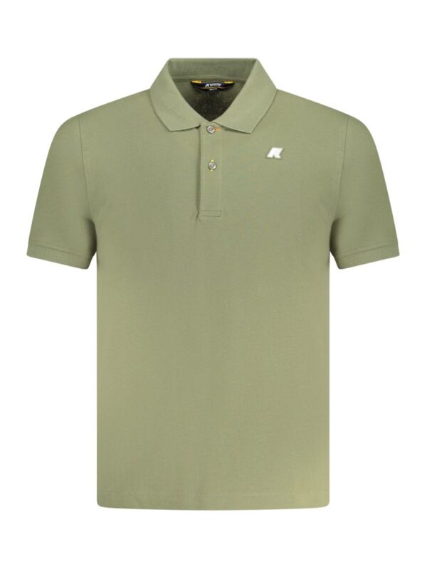 K-WAY Green Cotton Polo Shirt