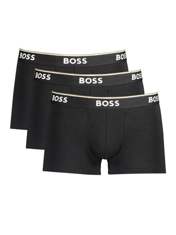 Hugo Boss Black Cotton Men Boxer Underwear Pack