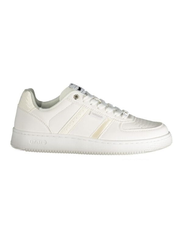 White luxury sneakers with sleek design and durable sole from Lux Brands. Perfect for casual wear and stylish occasions. Elevate your footwear collection with timeless white sneakers.