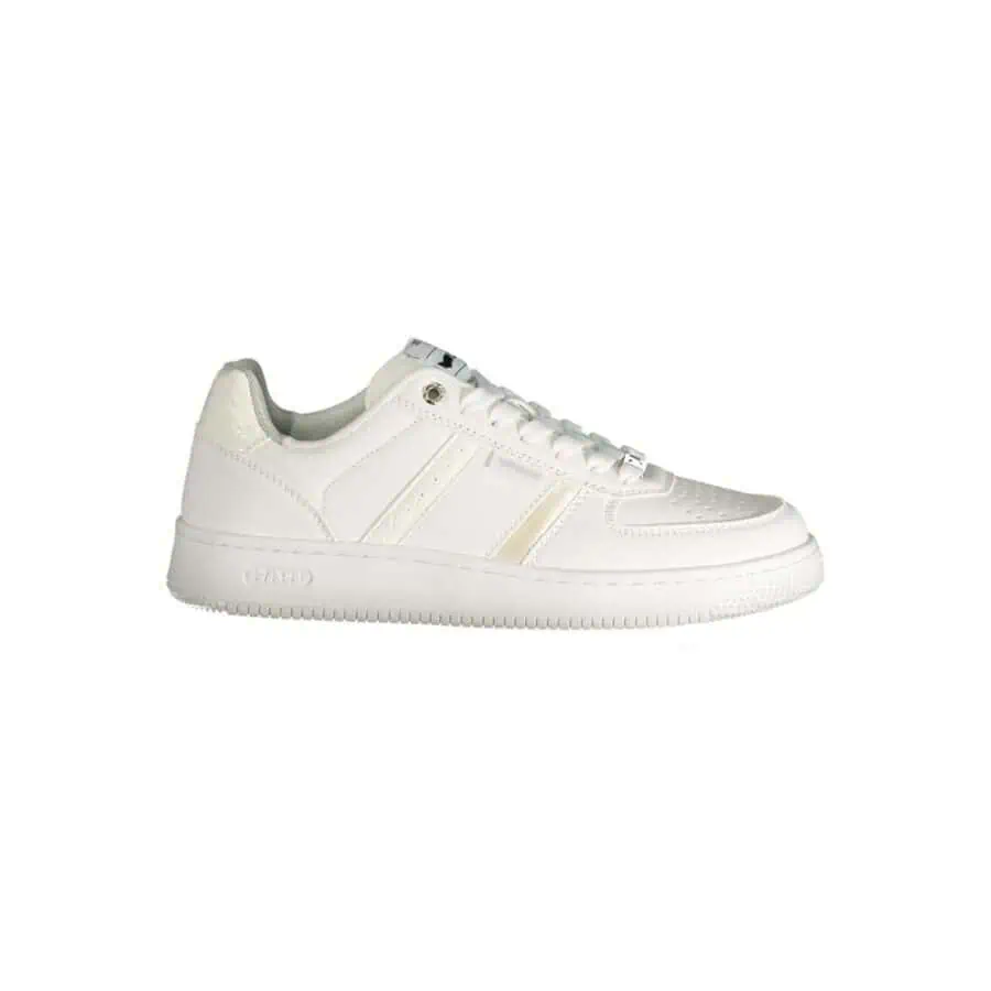 White luxury sneakers with sleek design and durable sole from Lux Brands. Perfect for casual wear and stylish occasions. Elevate your footwear collection with timeless white sneakers.