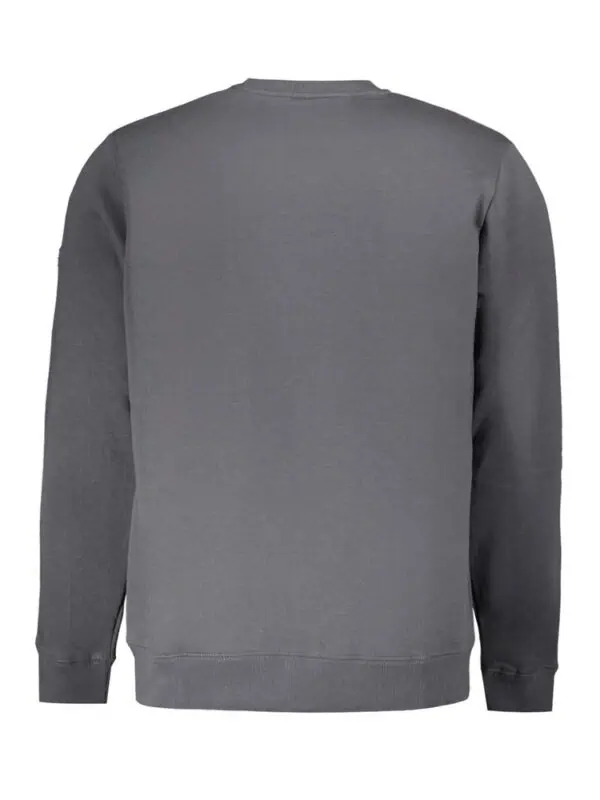 Solid gray crewneck sweatshirt made from soft, comfortable fabric, perfect for casual and athletic wear. Stylish, versatile, and ideal for cozy everyday outfits.