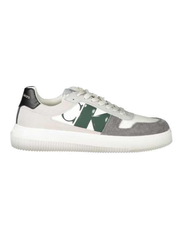 Calvin Klein White Polyethylene Men Sneaker