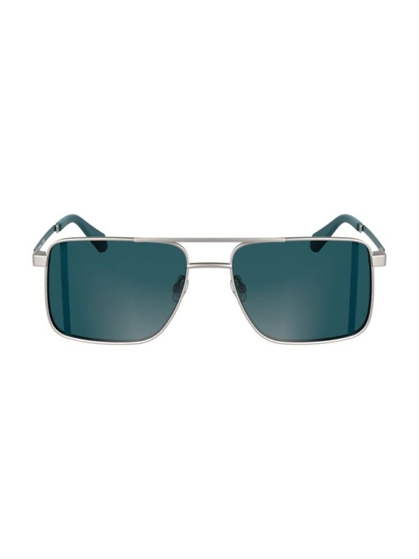 Calvin Klein Gray Metal Men Sunglass