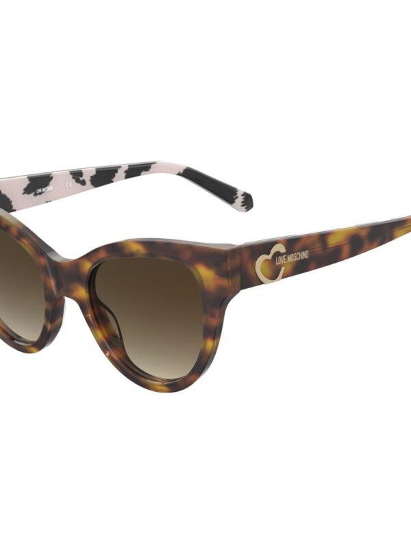 Love Moschino Brown Acetate Sunglasses