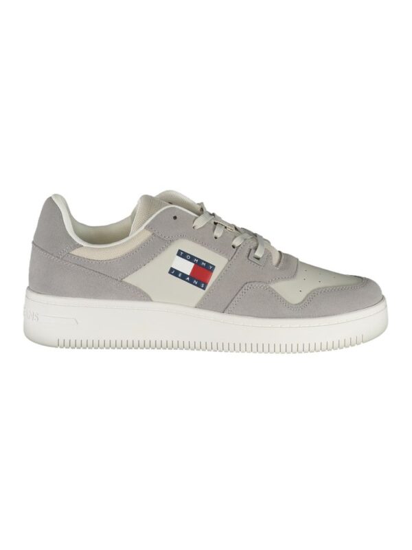 Tommy Hilfiger Gray Polyester Sneaker