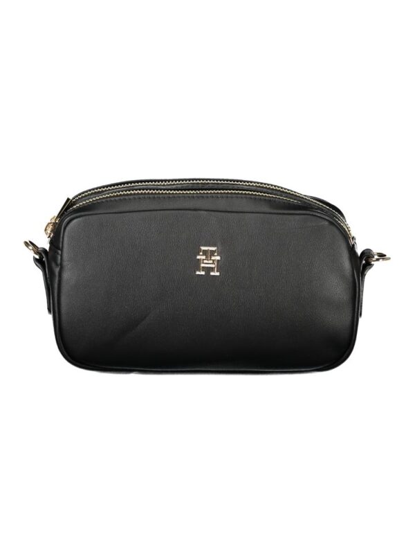 Tommy Hilfiger Black Polyester Women Handbag