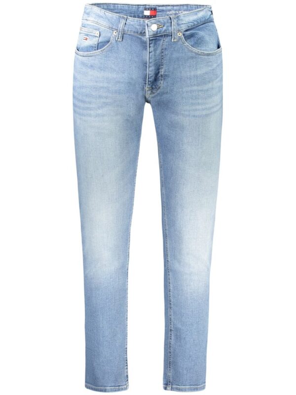 Tommy Hilfiger Light Blue Cotton Men Jeans