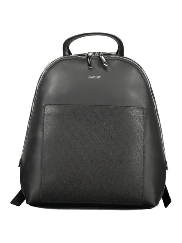 Calvin Klein Black Polyester Women Backpack
