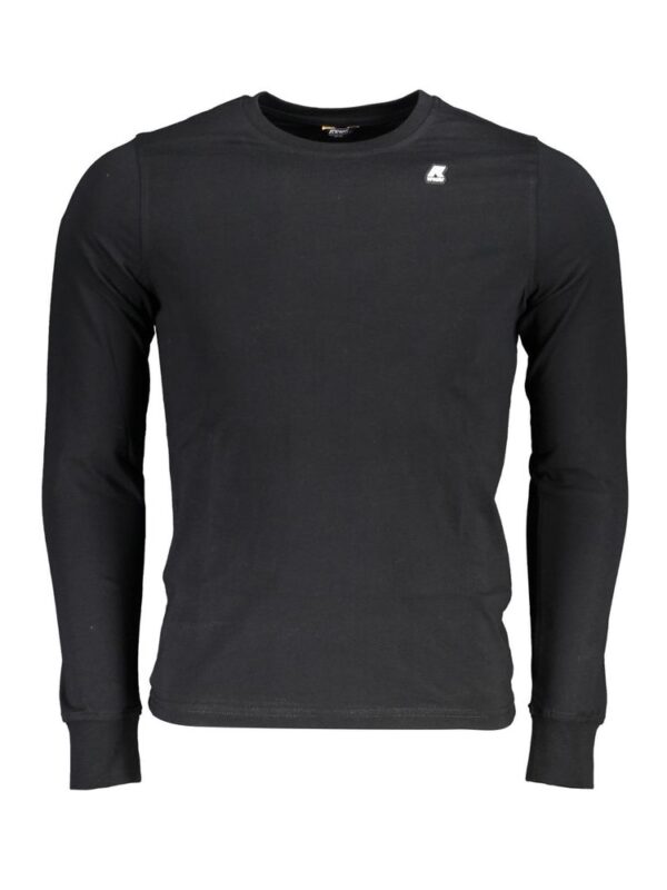 K-WAY Black Cotton Men T-Shirt
