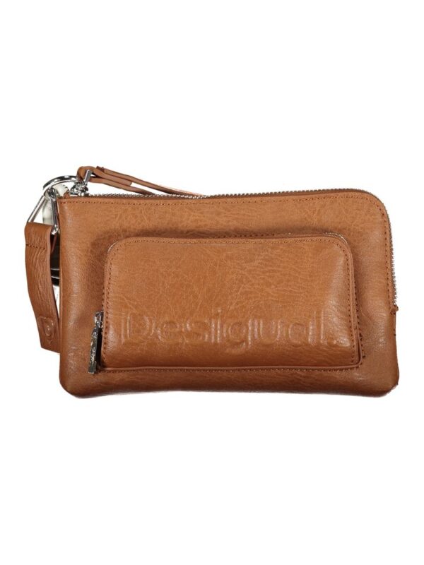 Desigual Brown Polyethylene Handbag