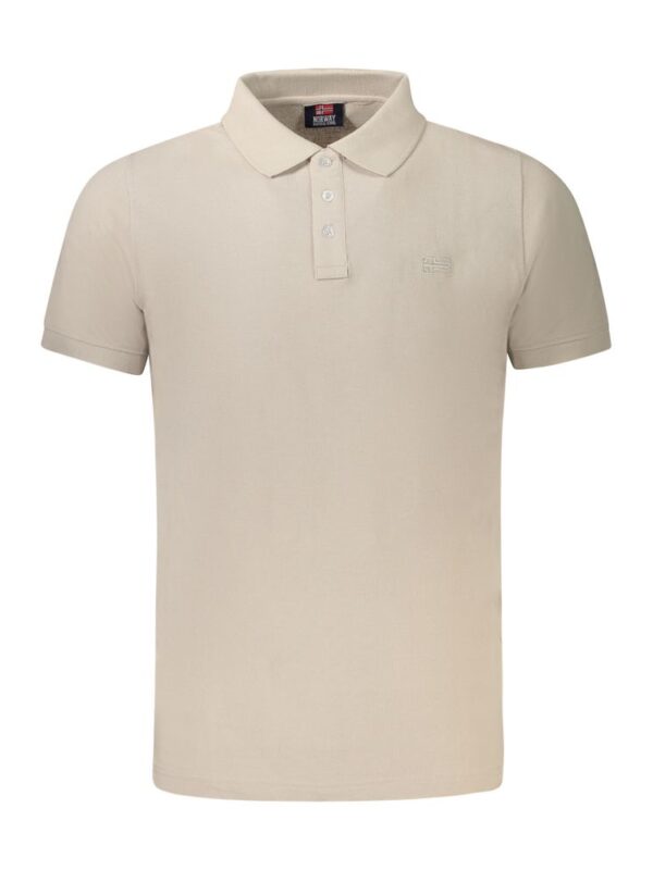 Norway 1963 Beige Cotton Polo Shirt