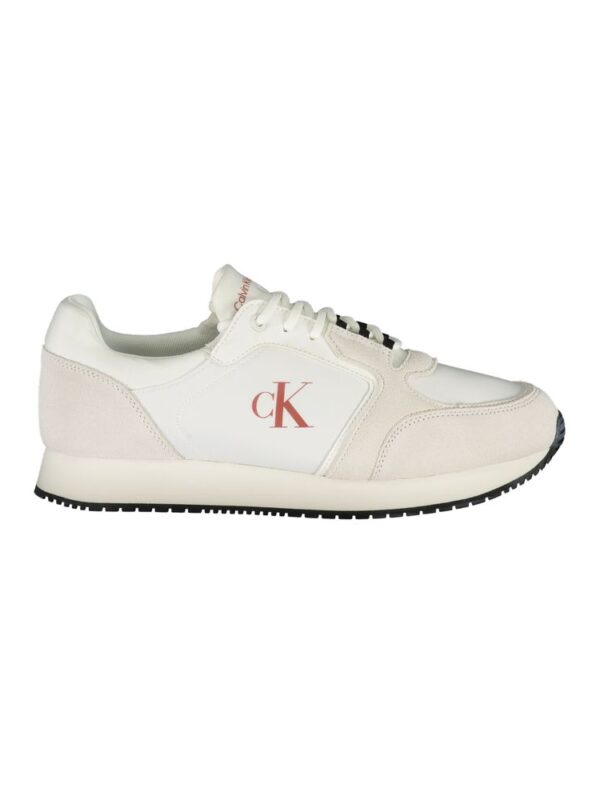 Calvin Klein White Leather Men Sneaker