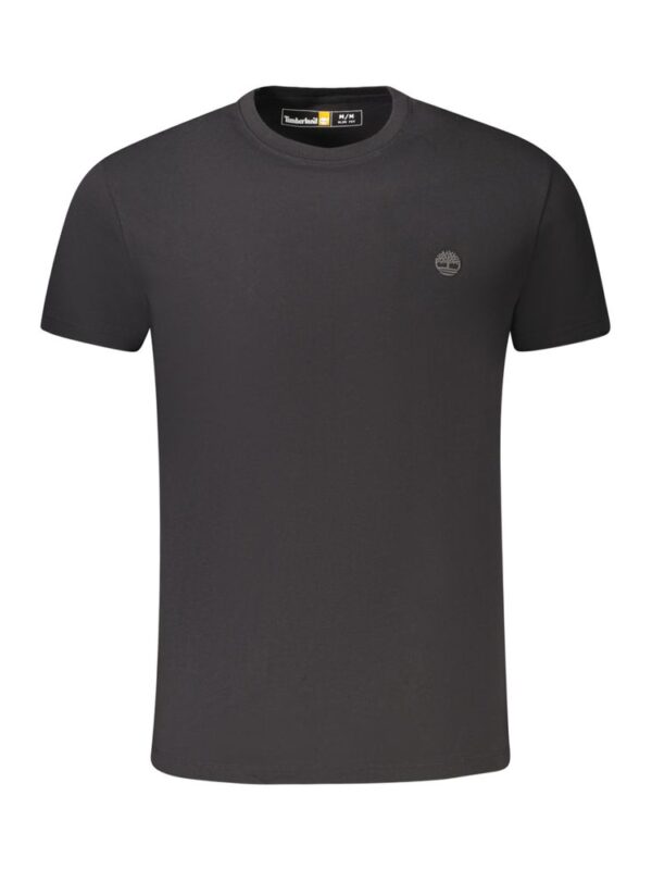 Timberland Black Cotton T-Shirt