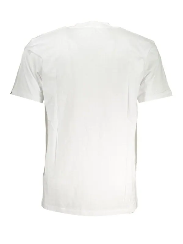 White luxury designer t-shirt for men from Lux Brands, premium casual wear, soft cotton fabric, stylish fit, perfect for everyday fashion and upscale casual occasions, high-quality craftsmanship.