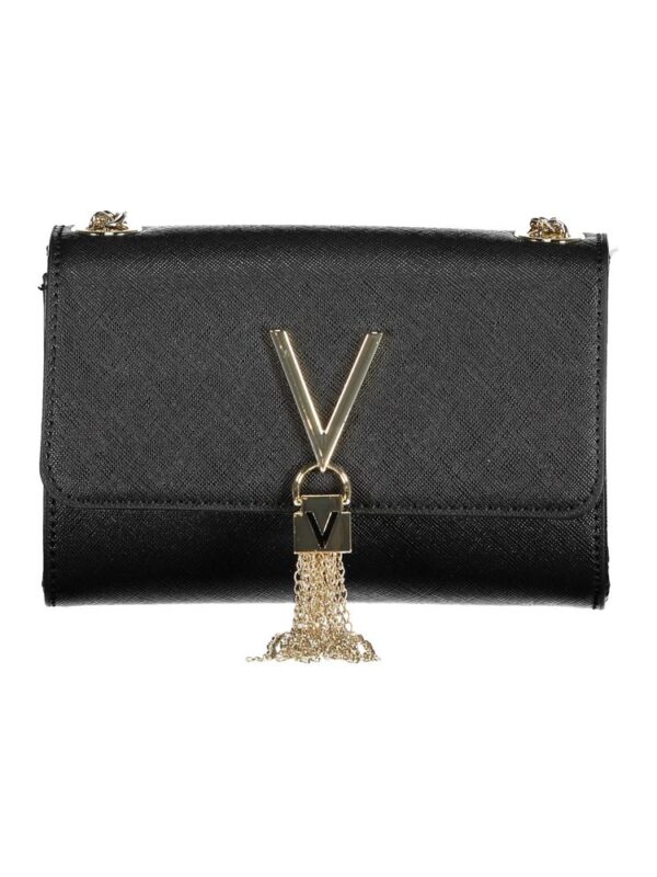 Mario Valentino Black Polyethylene Women Handbag