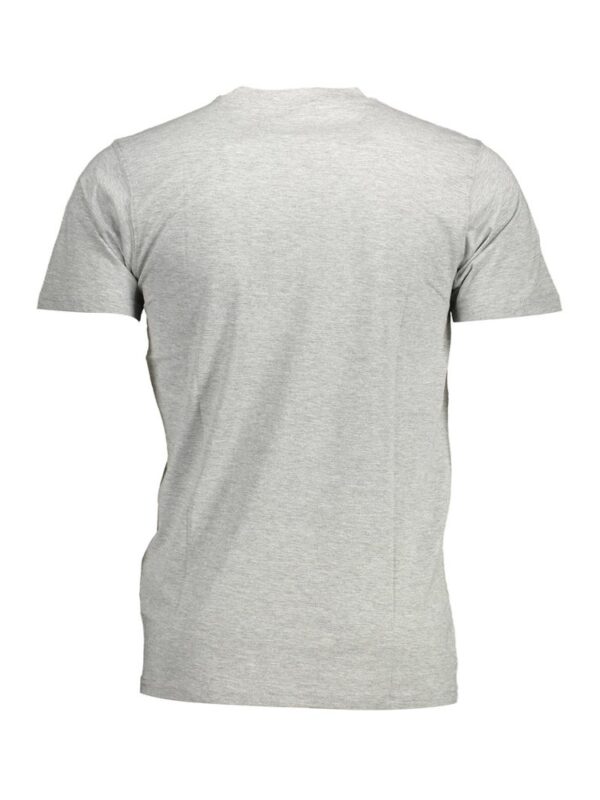 Comfortable men's basic heather gray T-shirt made from soft fabric for everyday wear. Perfect for casual outings, layering, or lounging. Classic fit with short sleeves and crew neckline.