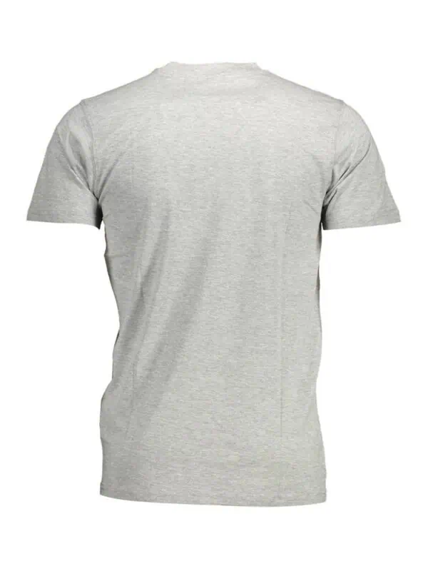 Comfortable men's basic heather gray T-shirt made from soft fabric for everyday wear. Perfect for casual outings, layering, or lounging. Classic fit with short sleeves and crew neckline.