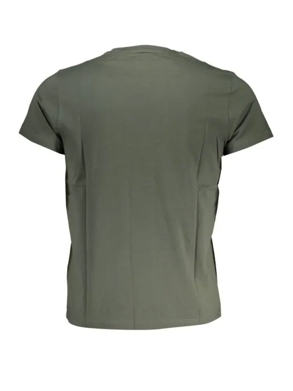 Comfortable olive green casual t-shirt made from soft, breathable fabric, perfect for everyday wear or outdoor activities. Stylish and versatile for all seasons.