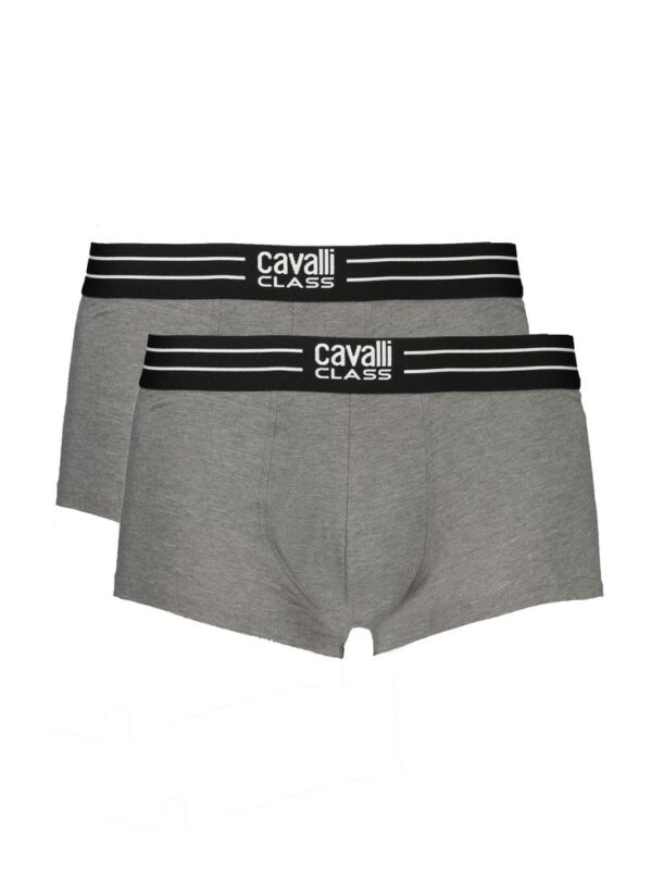 Cavalli Class Brown Cotton Men Boxer
