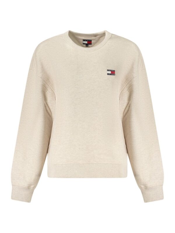 Tommy Hilfiger Beige Cotton Women Sweater