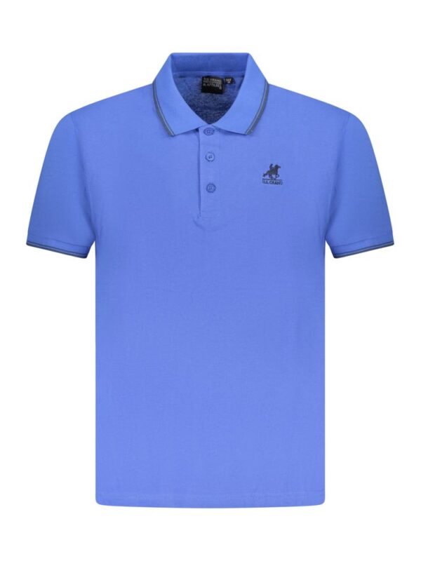 U.S. Grand Polo Blue Cotton Men Polo Shirt