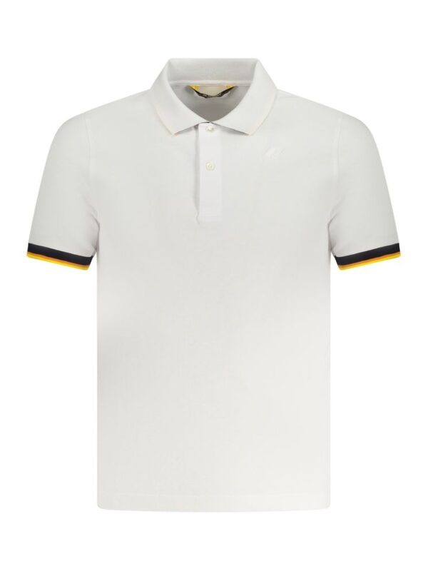 K-WAY White Cotton Polo Shirt