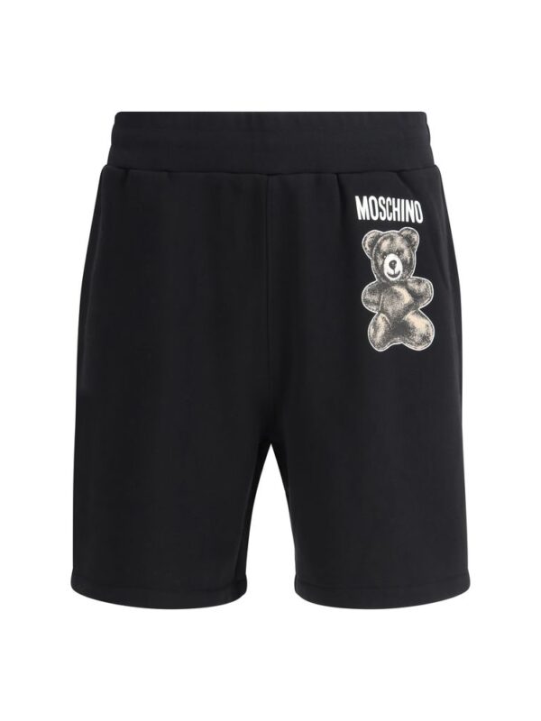 Moschino Logo Sweatpants Shorts