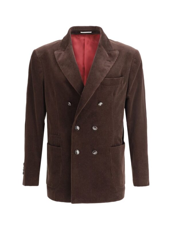 Brunello Cucinelli Velvet Blazer Jacket
