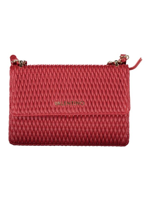 Mario Valentino Red Polyethylene Handbag
