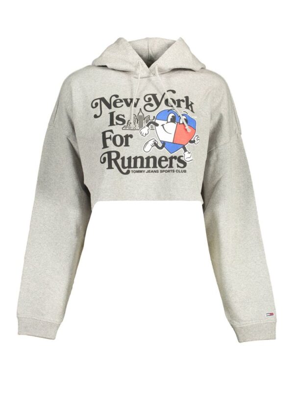 Tommy Hilfiger Gray Cotton Women Sweater