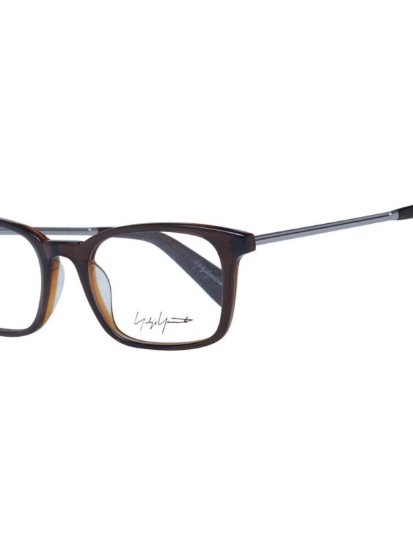 Yohji Yamamoto Brown Unisex Optical Frames