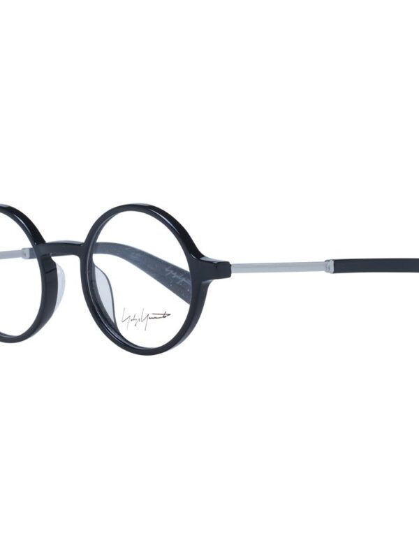 Yohji Yamamoto Black Unisex Optical Frames