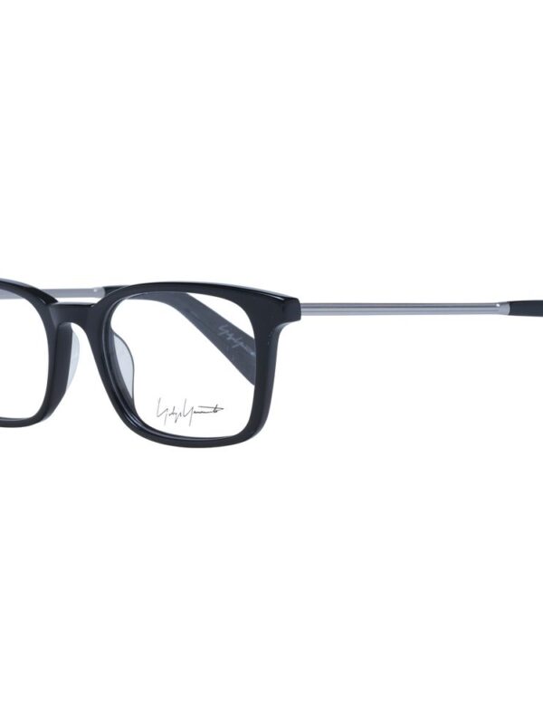 Yohji Yamamoto Black Unisex Optical Frames