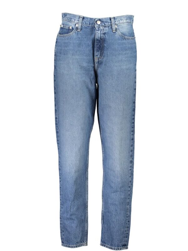 Calvin Klein Blue Cotton Jeans & Pant
