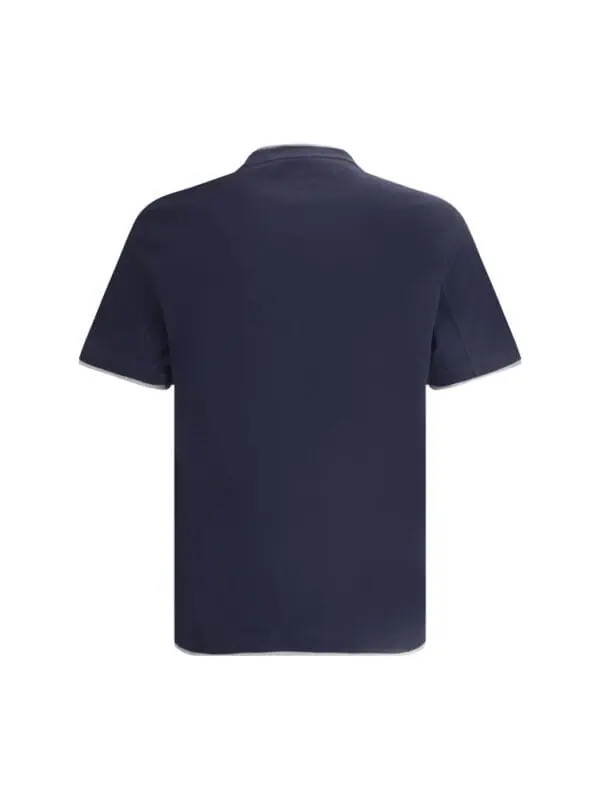 Navy blue men's polo shirt with a classic fit, short sleeves, and a ribbed collar, perfect for casual and semi-formal occasions. Crafted from soft, breathable fabric for all-day comfort.